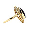 vintage Gouden vintage ring met carneool 14 krt