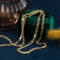vintage Gouden vintage fantasie collier 14 krt