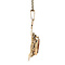 vintage Gouden vintage hanger met camee 14 krt