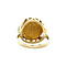 vintage Gouden vintage munt ring 14 krt