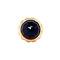 vintage Gouden vintage ring met granaat 14 krt