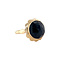 vintage Gold vintage ring with garnet 14 kt