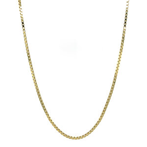 Gouden venetiaan collier 14 krt