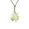 vintage Golden vintage four-leaf clover pendant 14 carat