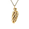 vintage Gouden vintage bananentros hanger 18 krt