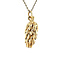 vintage Gouden vintage bananentros hanger 18 krt