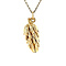 vintage Gouden vintage bananentros hanger 18 krt