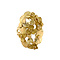 vintage Gold vintage waterlily ring 18 kt