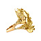 vintage Gold vintage waterlily ring 18 kt