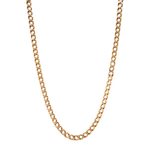 Gouden gourmet collier 14 krt