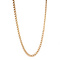 vintage Gouden vintage gourmet collier 14 krt