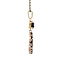 vintage Gouden vintage hanger met granaat 18 krt