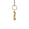 vintage Gouden vintage anker hanger 14 krt
