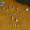 vintage Gouden vintage dolfijn hanger 14 krt