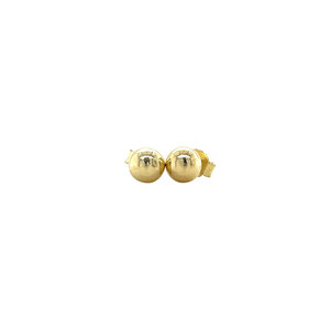 Gold balls ear studs 14 krt