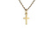 vintage Golden vintage cross pendant 14 carat
