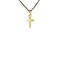 vintage Golden vintage cross pendant 14 carat