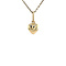 vintage Vintage gold heart pendant 14 krt
