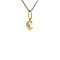 vintage Vintage gold heart pendant 14 krt