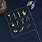 vintage Gouden vintage hak hanger 14 krt