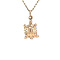 vintage Golden vintage turtle pendant 14 carat