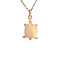 vintage Golden vintage turtle pendant 14 carat