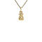 vintage Gouden vintage beertje hanger 14 krt