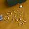 vintage Gouden vintage beertje hanger 14 krt