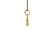 vintage Gouden vintage beertje hanger 14 krt