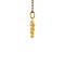 vintage Gouden beer hanger 14 krt