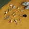 vintage Gouden vintage dolfijn hanger 14 krt