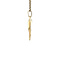 vintage Gouden vintage dolfijn hanger 14 krt