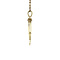vintage Vintage gold microphone pendant 14 krt