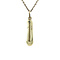 vintage Golden vintage ballet shoe pendant 14 kt