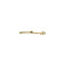 vintage Gouden vintage veiligheidsspeld broche 14 krt