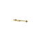 vintage Gouden vintage veiligheidsspeld broche 14 krt