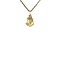 vintage Golden vintage faith, hope and love pendant 14 carat