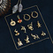 vintage Gouden vintage dolfijn hanger 14 krt