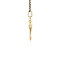 vintage Gouden vintage dolfijn hanger 14 krt