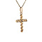 vintage Golden vintage cross pendant 14 kt