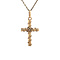 vintage Golden vintage cross pendant 14 kt