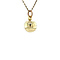 vintage Golden vintage volleyball pendant 14 kt
