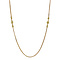 vintage Gouden vintage venetiaan collier met bolletjes 14 krt