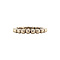 vintage Witgouden vintage bolletjes aanschuif ring 14 krt