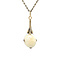 vintage Gouden vintage hanger met opaal 14 krt