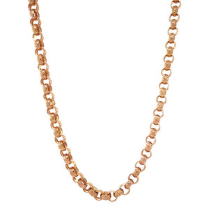 18-carat gold chain necklace