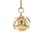 vintage Golden vintage globe pendant 14 kt