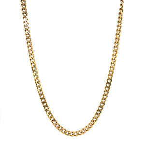 Gouden gourmet collier 14 krt