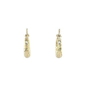 Gold fantasy earrings 14 carat
