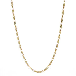 Gouden gourmet collier 14 krt